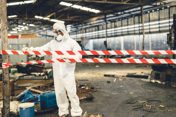 Professional Biohazard technician working in North Babylon, NY